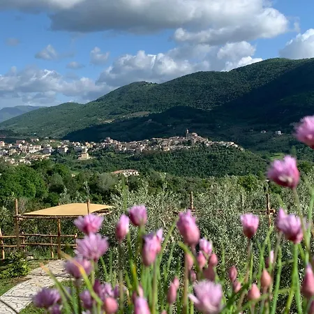 Lantgård La Terrazza Su Farfa Castelnuovo di Farfa